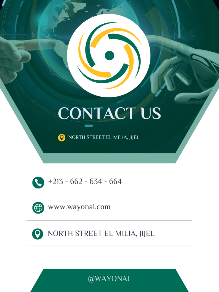 Contact Information Card for WAYONAI